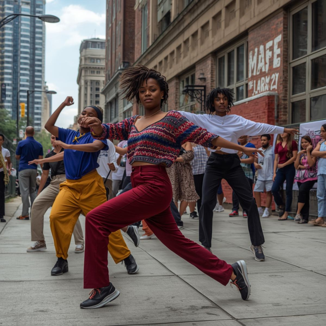 Choreograph with vision—tell a story through movement and production.
Task: Record a 2-minute dance video with a clear theme, music, and editing. Upload: Video (MP4, under 200MB)